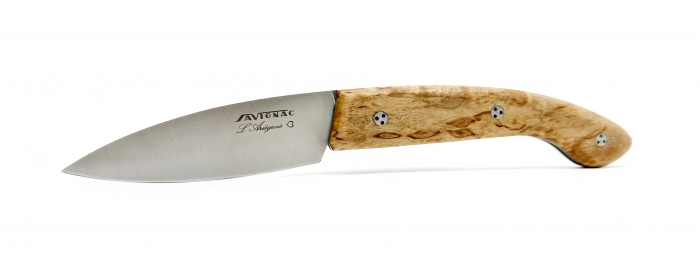 Ariégeois folding knife birch