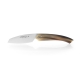 le Roques  folding knife with blond horn handle