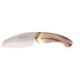 le Roques  folding knife with blond horn handle