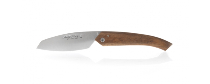 Le Roques folding knife with walnut handle