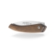 Le Roques folding knife with walnut handle