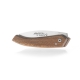 Le Roques folding knife with plane tree handle