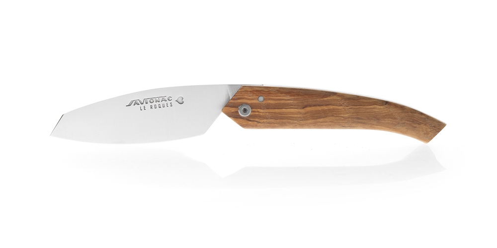 Le Roques folding knife with ashwood handle