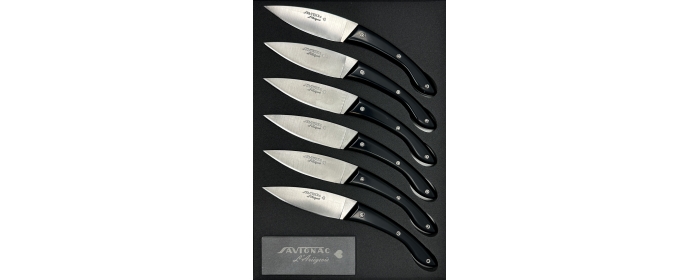 Coffret de 6 Ariégeois de table (bois assortis)