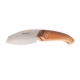 Le Roques folding knife with plum wood handle