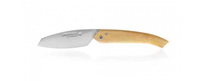 Le Roques folding knife with boxwood handle