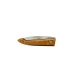 le Grat folding knife with plane tree handle