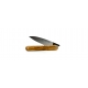L'Ariégeois folding knife with oak handle