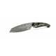 L'ariégeois folding knife with black horn handle