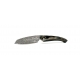 L'ariégeois folding knife with black horn handle