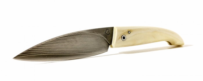 L'ariégeois folding knife warthog ivory