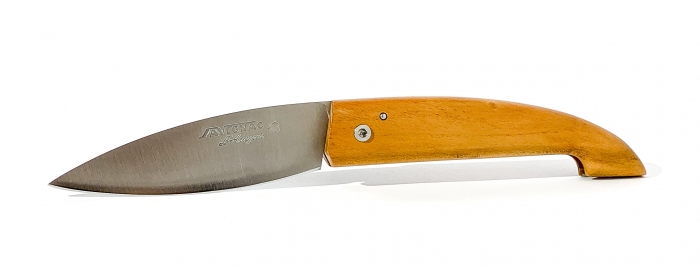 L'Ariégeois folding knife with plum wood handle