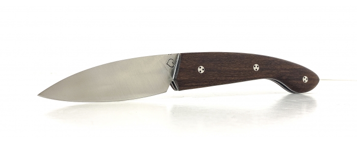 Ariégeois folding knife cran plat leadwood