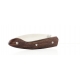 Couteau Ariégeois cran plat leadwood