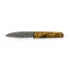 Le montagnol folding knife Olive wood handle