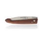 le Grat folding knife with plum wood handle