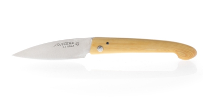 le Grat folding knife with boxwood handle