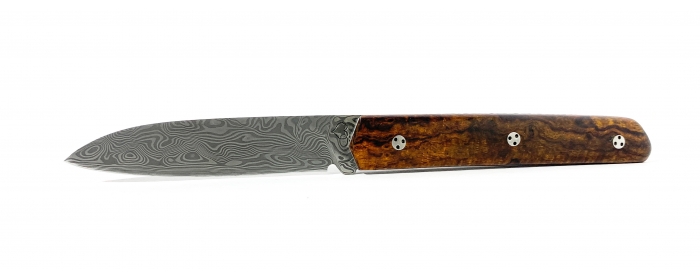 Le Montagnol folding knife desert iron wood