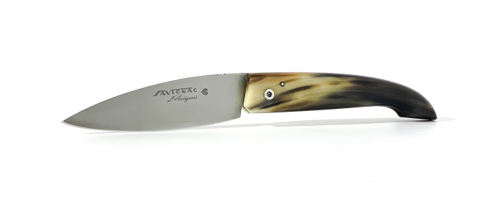 L'ariégeois folding knife horn handle and RWL34 blade