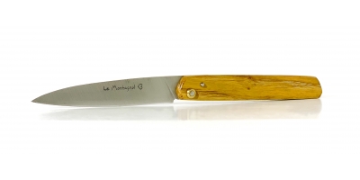 L'Ariégeois folding knife with oak handle