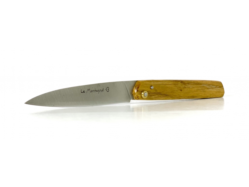 Couteau à champignon en bois de chêne, fabrication française