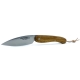 Le cathare folding knife with oak handle