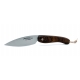 Le cathare folding knife with walnut handle