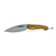 Le cathare folding knife with ashwood handle