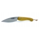 Le cathare folding knife with boxwood handle